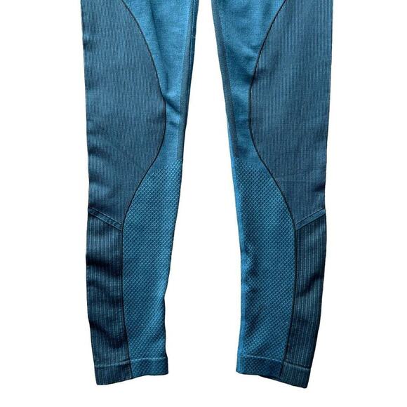 MONO‎ B Women's Green High-Waist Multi-Pattern Seamless Leggings Sz S - Picture 6 of 6